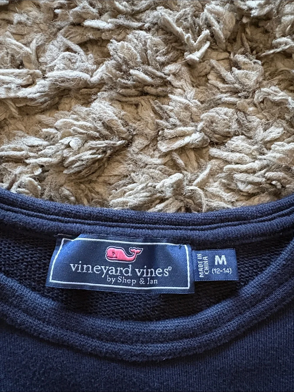 Vineyard Vines Navy Crewneck Sweater